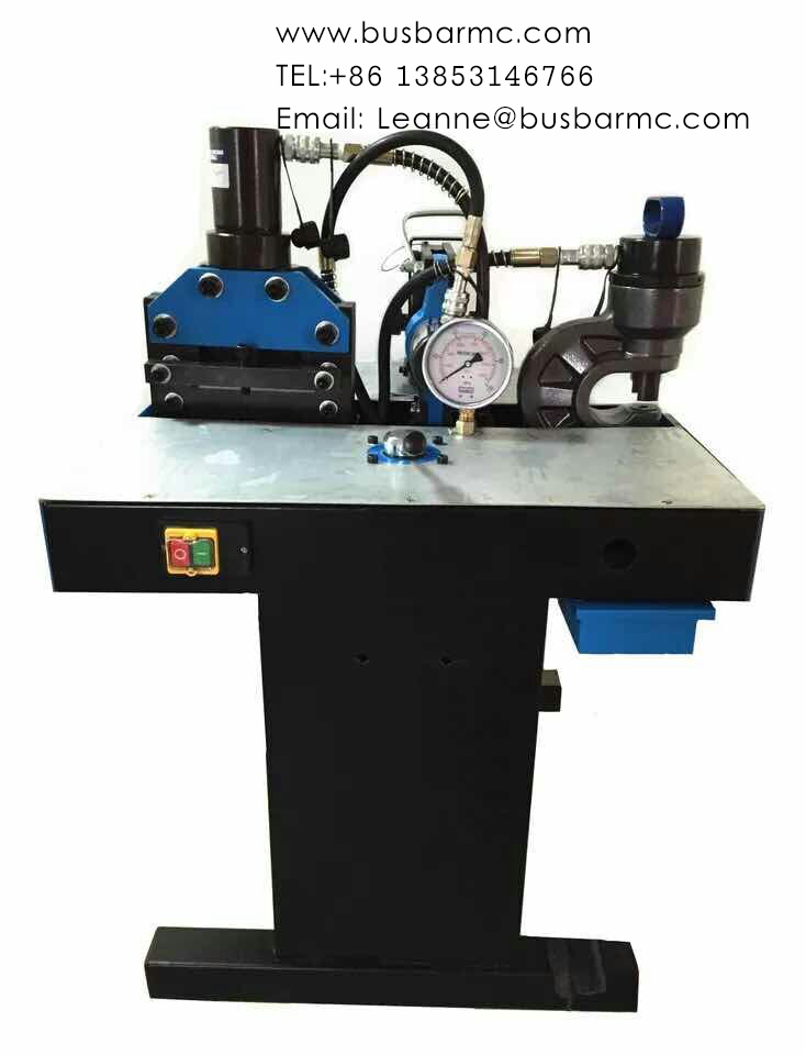 Three Portable Busbar Processing Machines Combined LT-30 Copper Busbar Processing
